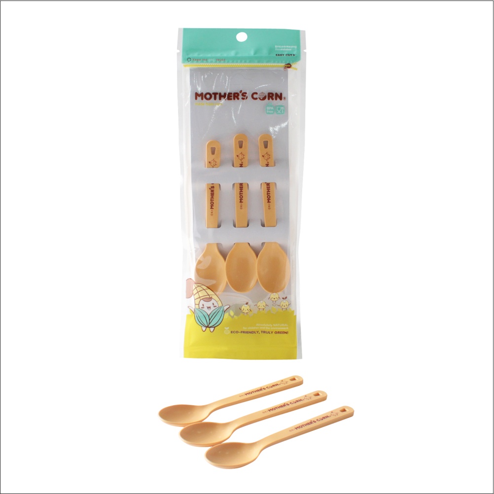 Mother's Corn Cutie Spoon Set - Sendok set Makan Anak