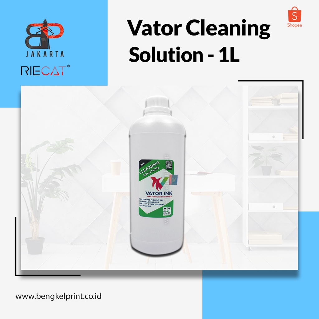 Jual Vator Cleaner Dtfdtg Solution Premium Quality 1 Liter Shopee