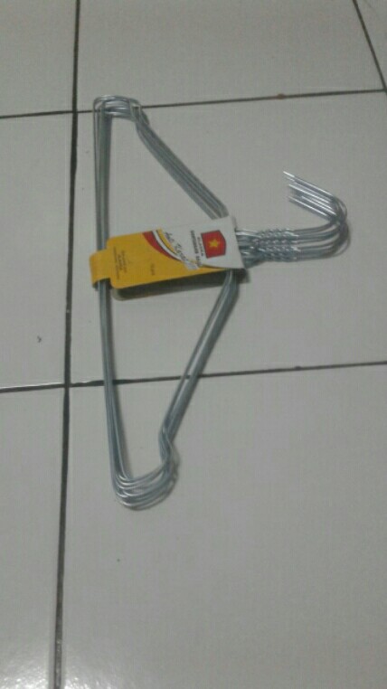 Hanger Kawat Stainless/gantungan Baju