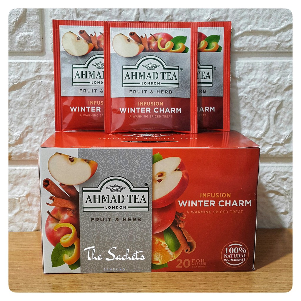 

Ahmad Tea London Fruit & Herb Infusion Winter Charm Sachet