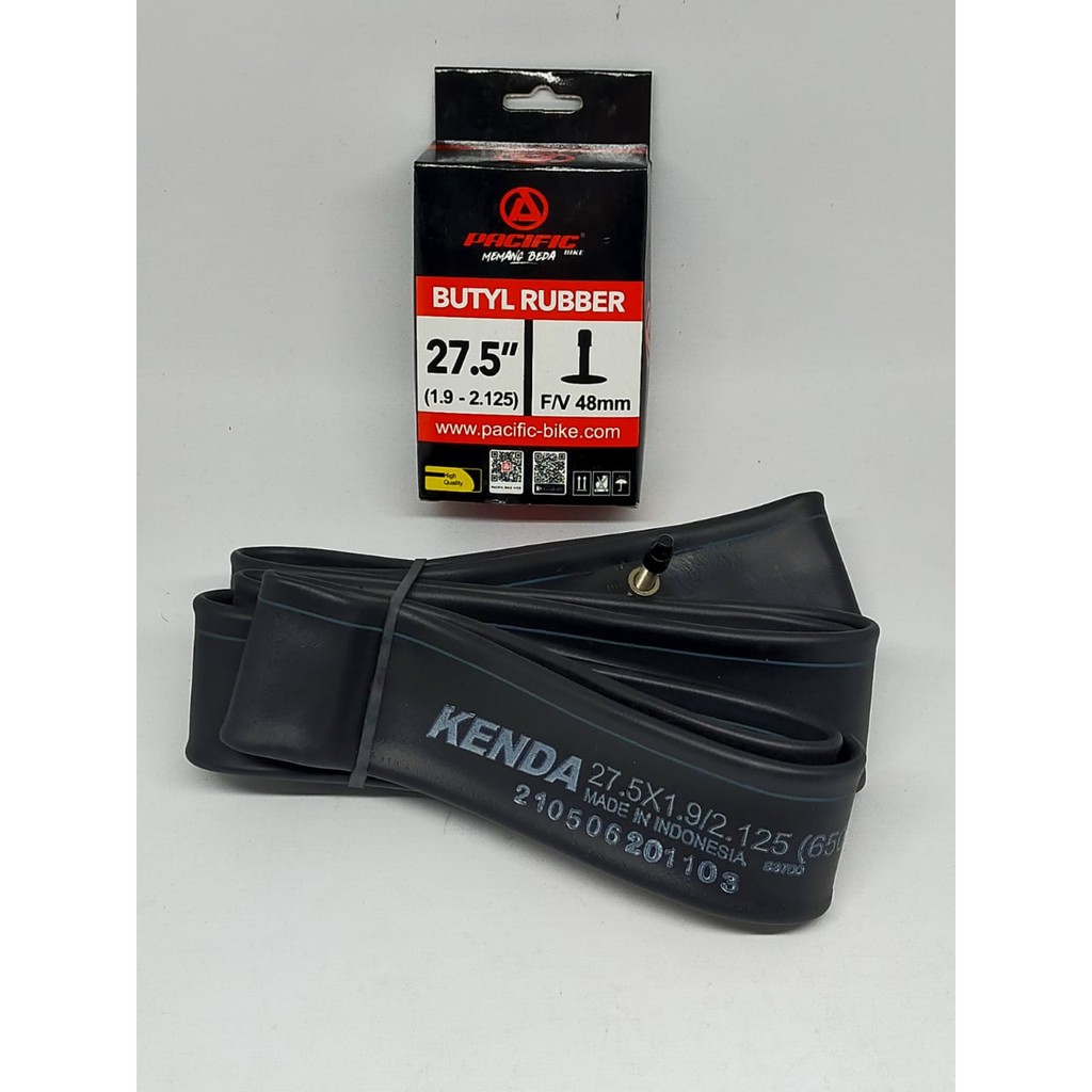 Pacific Kenda Ban dalam 27.5 x 1.90 / 2.125 FV 48 mm pentil presta sepeda MTB