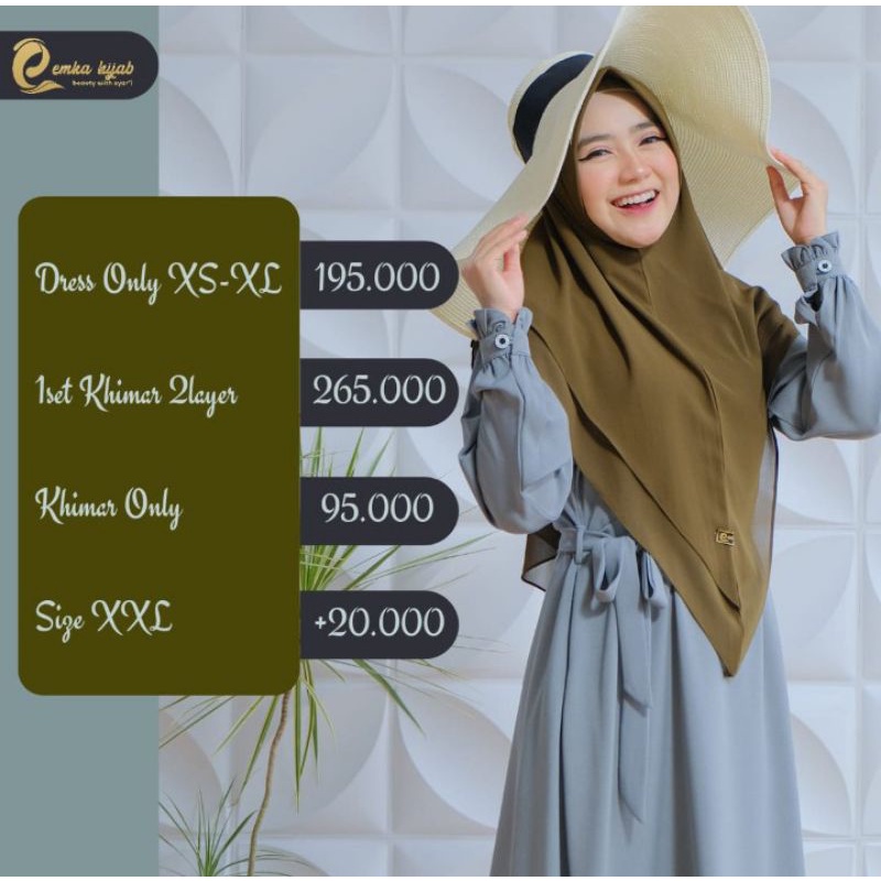 Wisteria dres by emkahijab