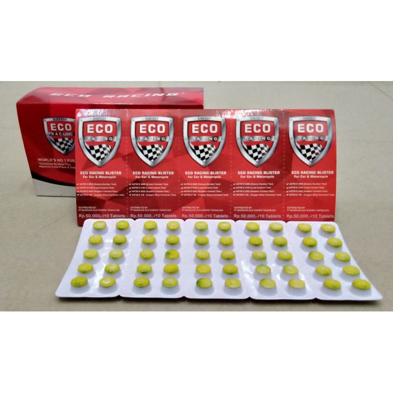 ECO RACING BLISTER 100% ORIGINAL