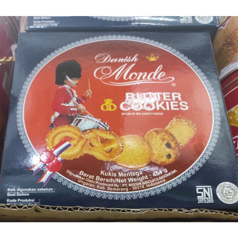 

Danish Monde Butter Cookies Kaleng 454 gr