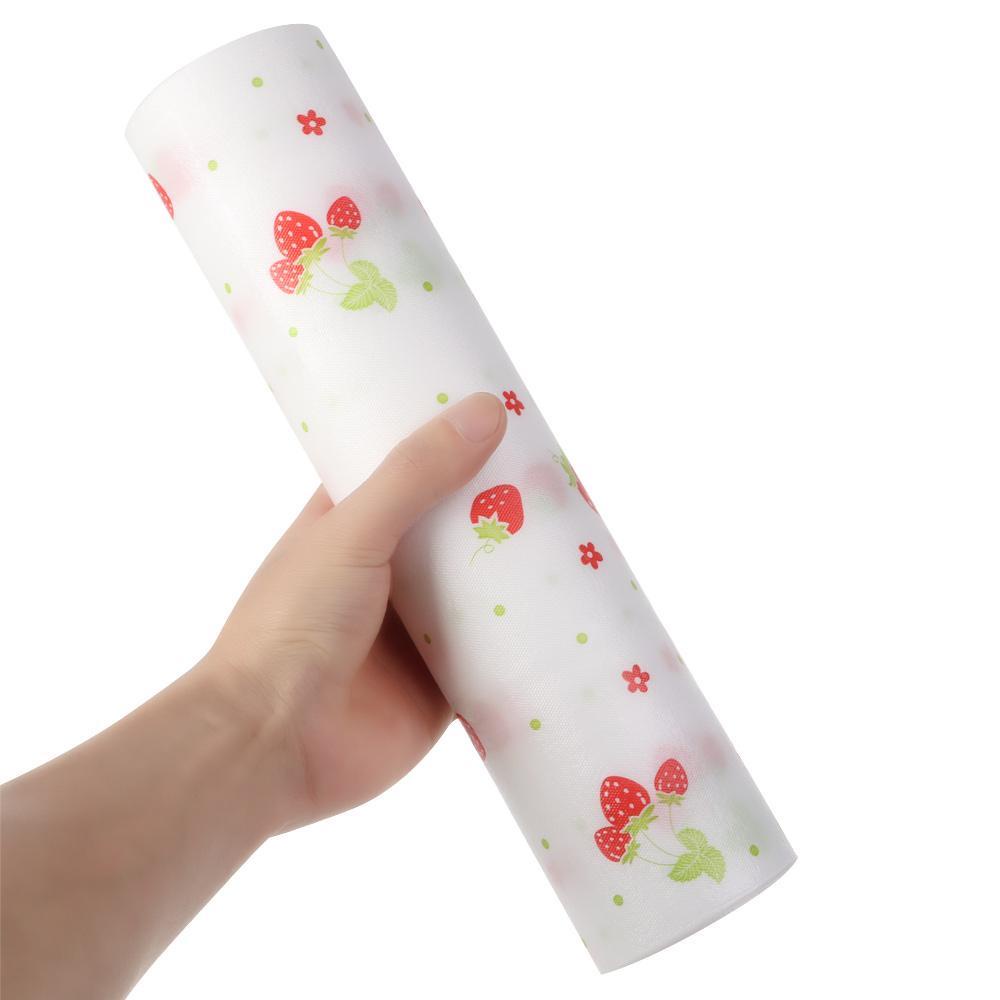 Populer Roll Waterproof Mat Meja Dekorasi Meja Gadget Dapur PET Laci Liner Contact Paper