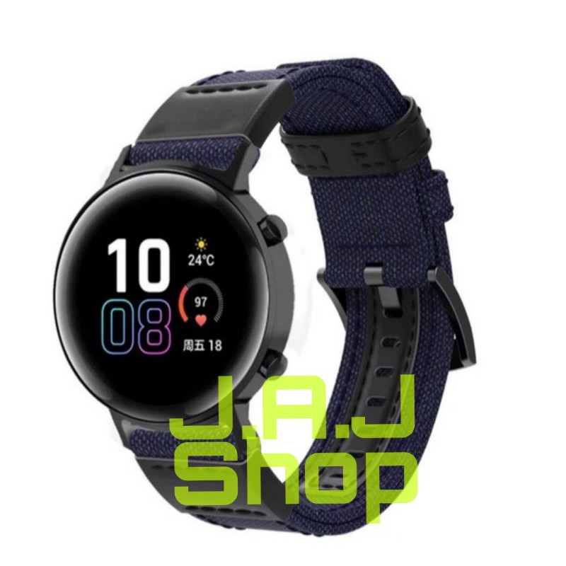 STRAP TALI JAM TANGAN NILON NYLON WOVEN HUAWEI WATCH GT 2 42MM HONOR MAGIC WATCH 2 3 42MM
