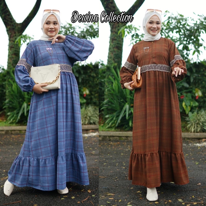 AISHA DRESS CRINKLE | GAMIS CRINKLE | MAXI DRESS | GAMIS RENDA