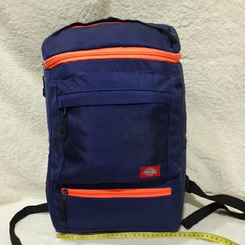 Tas Ransel Second / Preloved / DICKIES Biru Navy / Daypack/ Bekas.