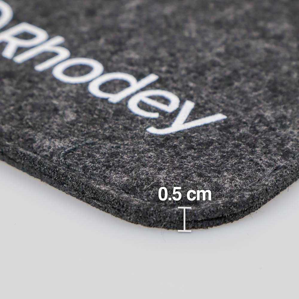 Rhodey Felt Sleeve Case Laptop