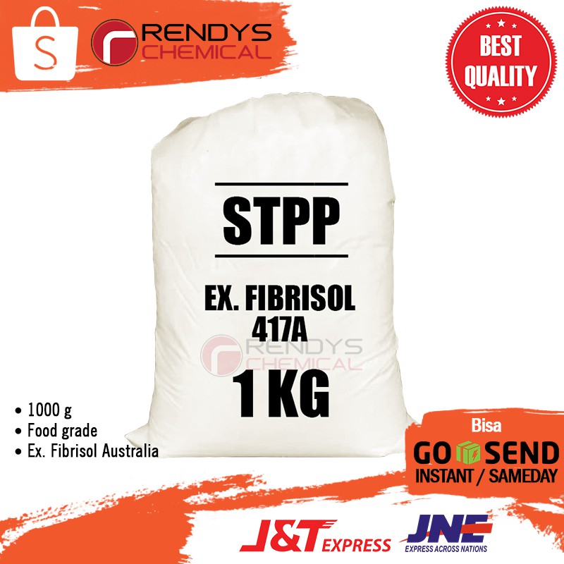 STPP - Sodium TriPolyPhospate Food Grade Ex. Fibrisol Australia - 1 Kg