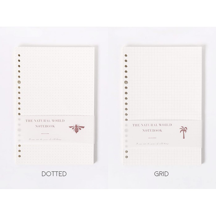 

Kertas Note - Isi Kertas Binder - Kertas File The Natural World Loose Leaf Binder Paper A5 / Kertas