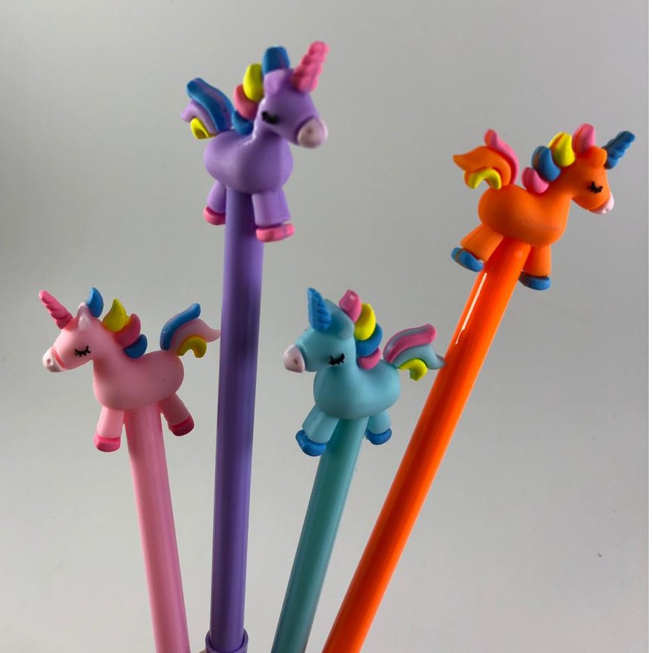 

pen unicorn gel pen ink unicorn pulpen unik import pen korea pen lucu