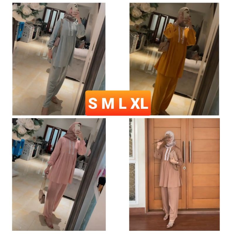 SIAP KIRIM MIPAN SET BY NADEEA NADEEA.ID (MIPAN SET BASIC BY NADEEA) (KLARA SET BY NADEEA)