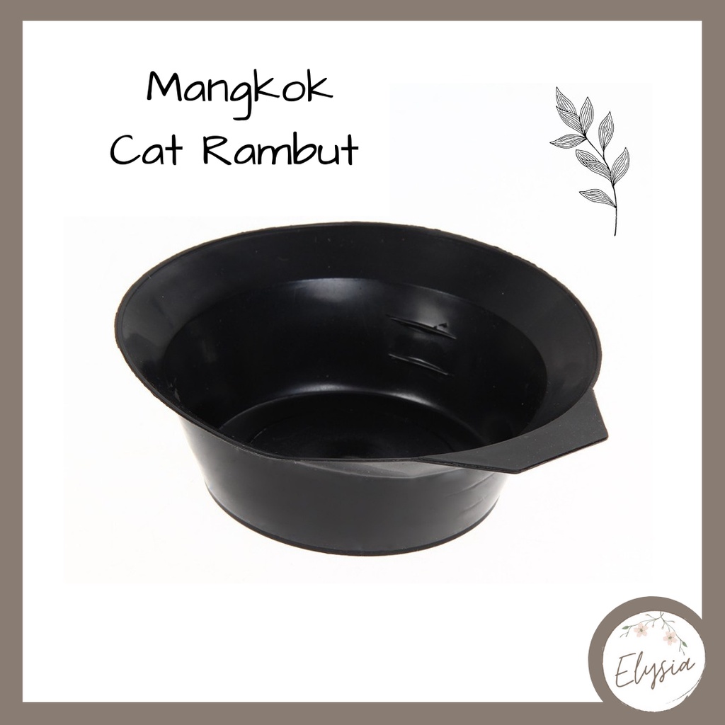 Mangkok/ Mangkuk dan Sisir Semir/ Cat/ Pewarna Rambut 2 in 1