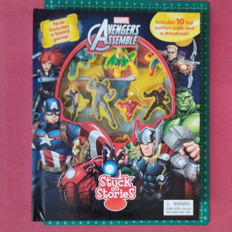 Avengers assemble. Stuck on stories