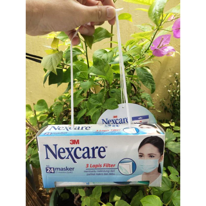 Masker 3M 3 ply Nexcare 1 boks isi 24 pcs Murah