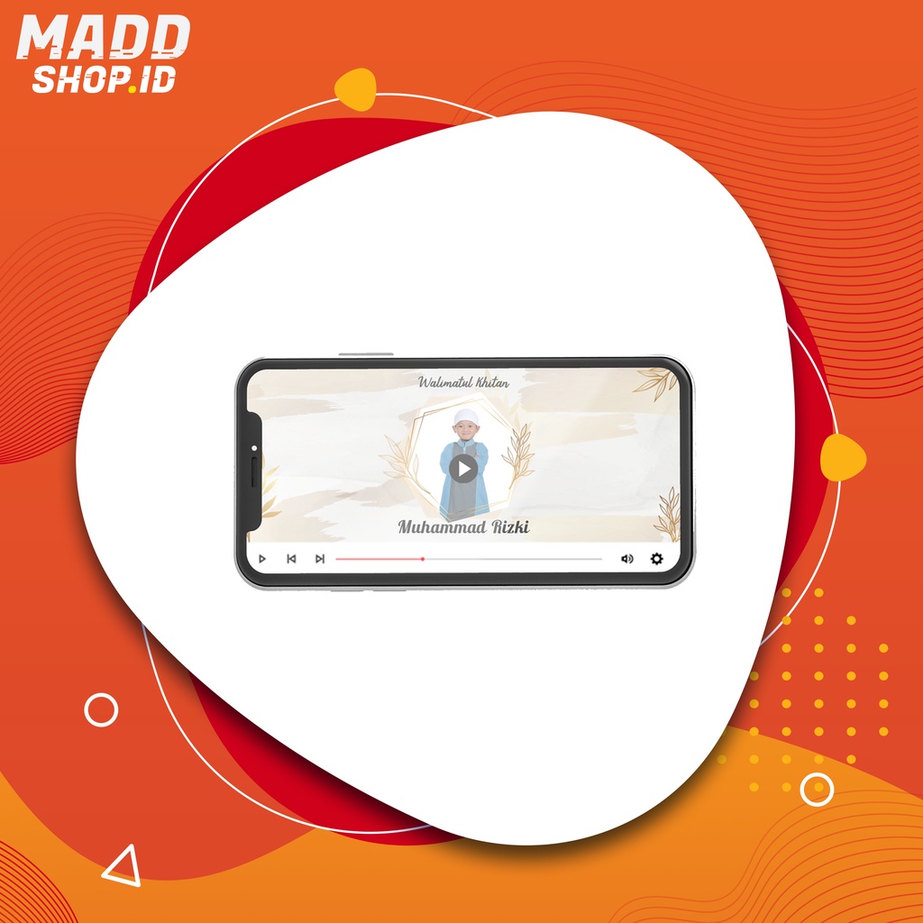 Video Undangan Khitan / Undangan Sunatan Digital Video