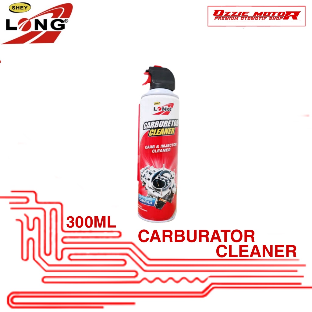 LONG CARBURATOR CLEANER 300ml PEMBERSIH KARBURATOR MOTOR