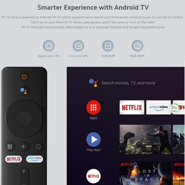 Mi TV Stick Full HD Android Smart TV Global Version TAM