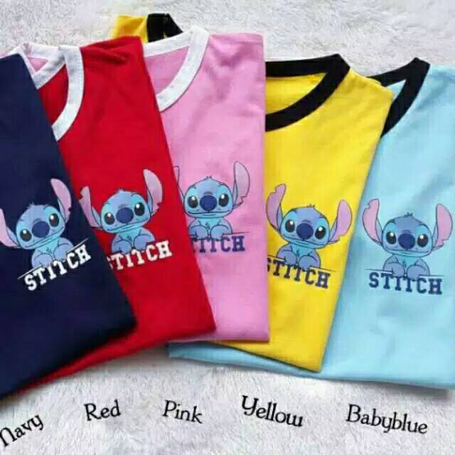 KAOS ATASAN WANITA RINGER TEE STITCH/KAOS TUMBLER TEE/RINGER TEE STITCH