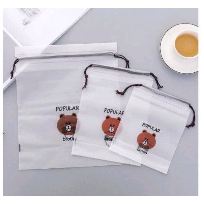 Pouch Travel Organizer Bag Kosmetik Anti Air