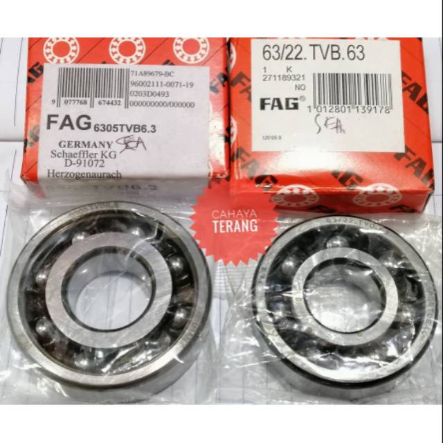 Laher Laker Bering Bearing Full Set Mesin Bawah Ninja 150 Rr Old Zx Cbu Original Kawasaki Shopee Indonesia