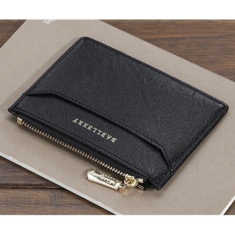 DOMPET KARTU BAELLERRY ORIGINAL WANITA KULIT HITAM CHIRONA WA275B5 PENDEK KULIT IMPORT BATAM MURAH