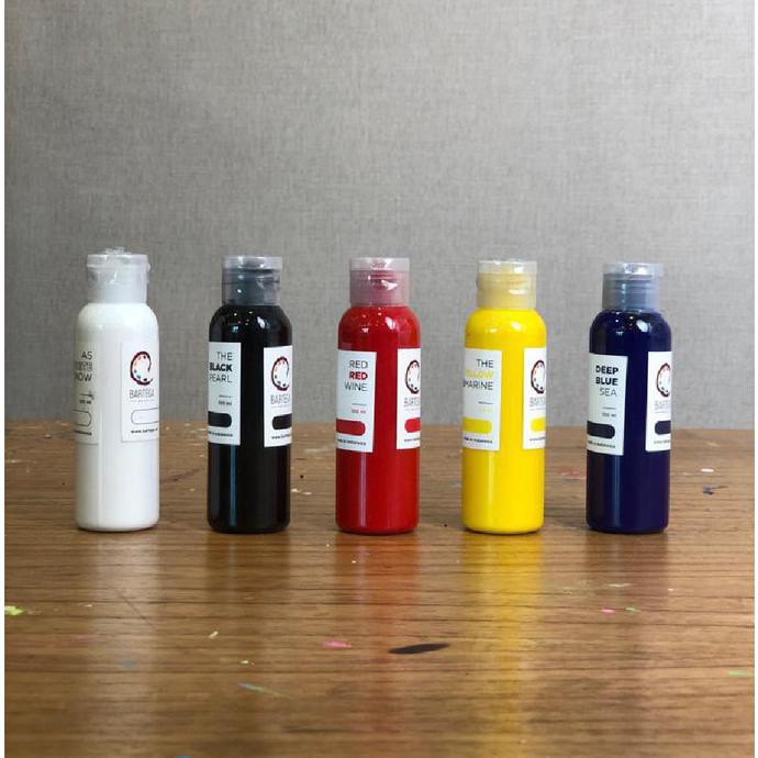 

Cat Akrilik Set - isi 5 (ukuran 100 ml)