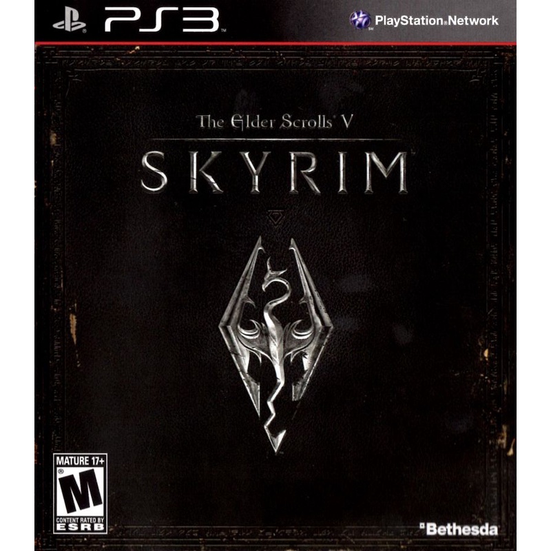 DVD Kaset Game PS3 CFW PKG Multiman HEN The Elder Scrolls V Skyrim