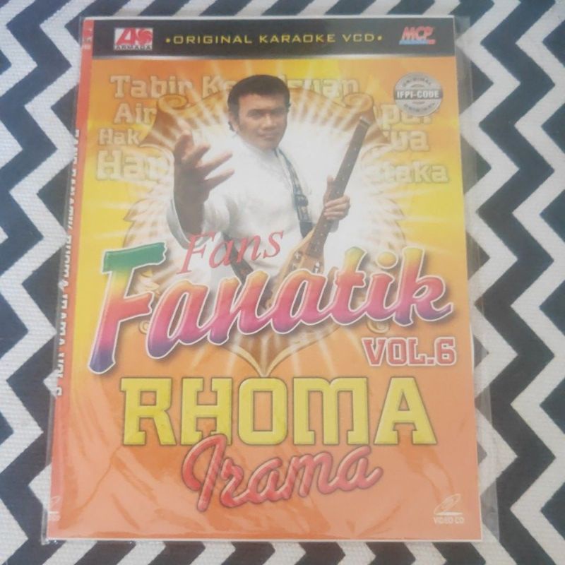 VCD KARAOKE ORIGINAL FANS FANATIK RHOMA IRAMA VOL.6