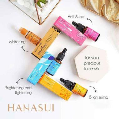 HANASUI SERUM READY ALL VARIAN-HANASUI Serum Anti Acne/Gold Whitening/Vitamin C/VitaminC+Collagen/Men Serum 20 ML BPOM