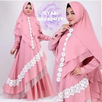 BISA COD | GAVAPUTRI SYARI SET HIJAB | BAJU GAMIS WANITA MURAH TERLARIS | FASHION MUSLIM TERBARU-6