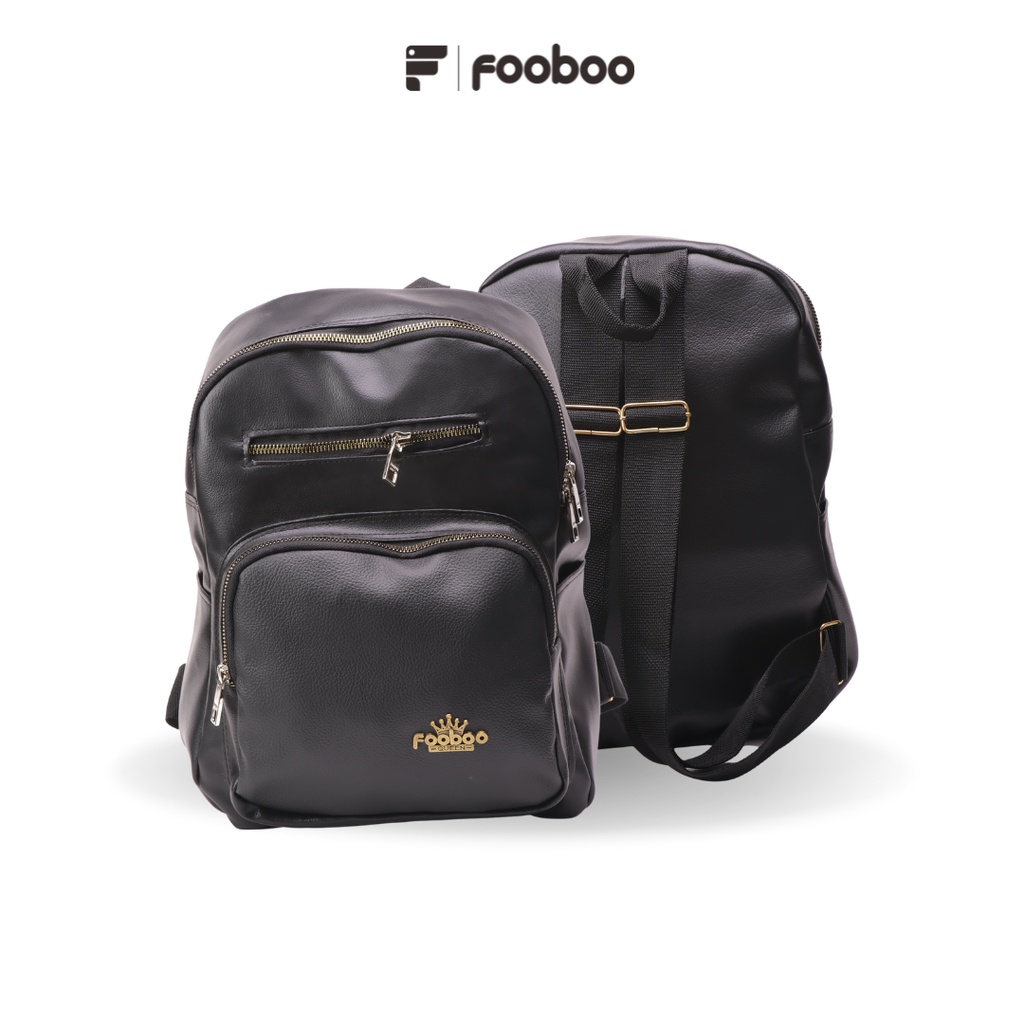 FOOBOO TAS RANSEL BACKPACK SEKOLAH STYLISH WANITA