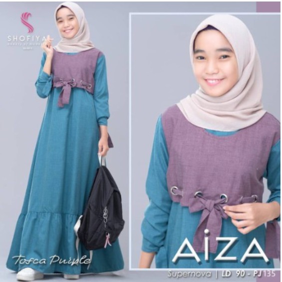 (HARGA GROSIR) SETELAN KEKINIAN | Set Overall Setelan Baju Muslim Remaja Busana Muslim Modern