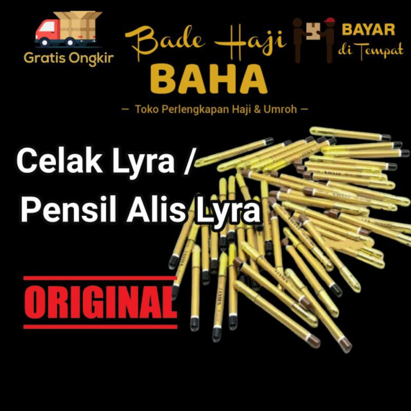 Jual Pensil Alis I Celak I Pencil Alis I Pinsil Alis I Pensil Alis Lyra I Celak Mata I Celak