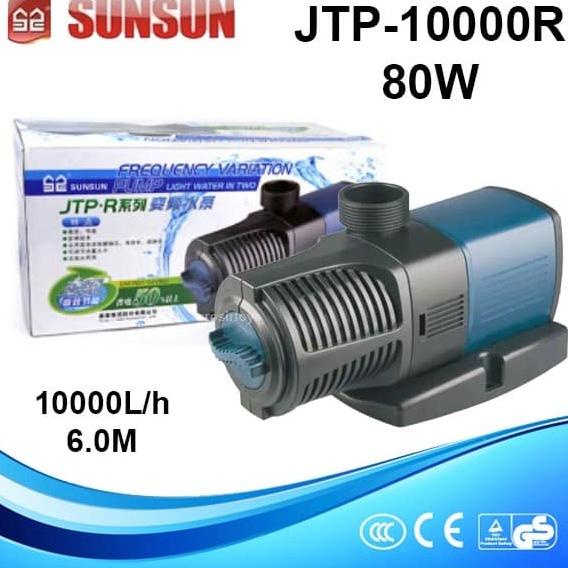 Sunsun R Series JTP-10000R 80w Submersible Pompa Aquarium Kolam RPS