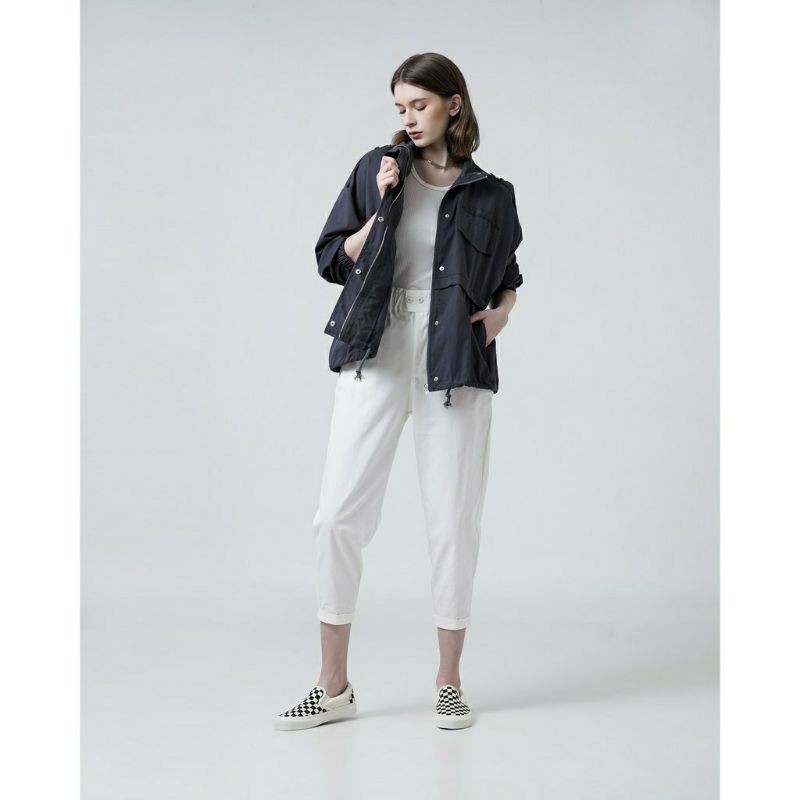 JAKET OVERSIZE THIS IS APRIL Madison Top Grey