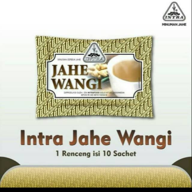 

Intra Jahe Wangi 25 x 10 sachet