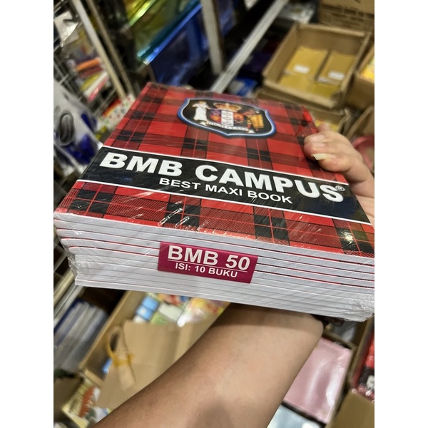 

buku tulis boxy 50 lembar BMB