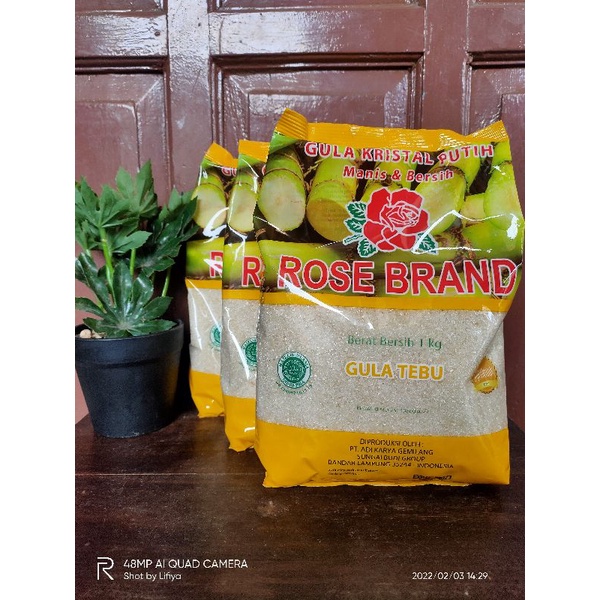

Rose Brand Gula Pasir 1 Kg (Kemasan Kuning)