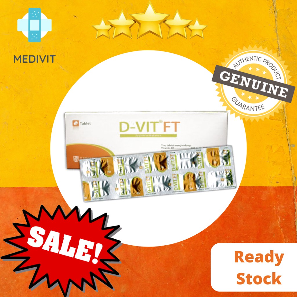 VITAMIN D : D-VIT FT 400 IU