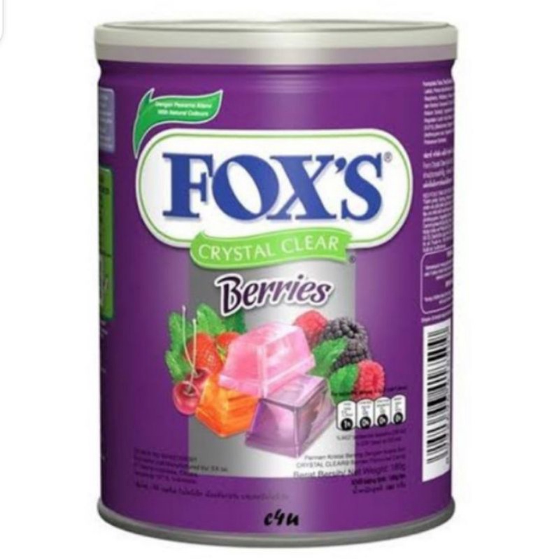 

Permen Fox's Kaleng 180gr (Promo!)