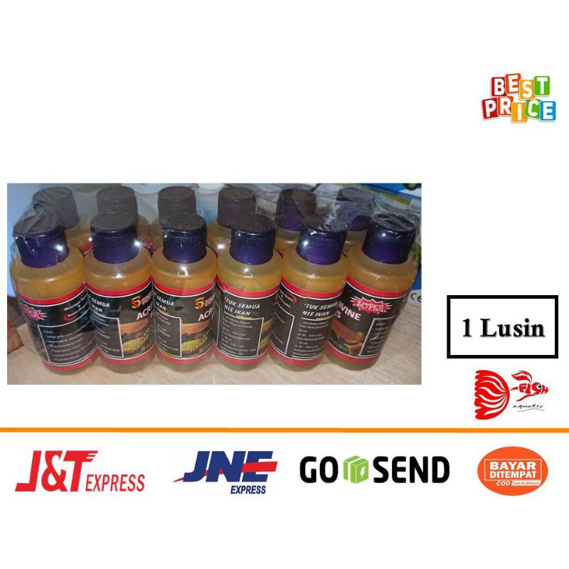 Grosir 12 OBAT IKAN OBAT KUNING VIVIAN ACRIFLAVINE PLUS Obat ikan Murah Obat Ikan Termurah