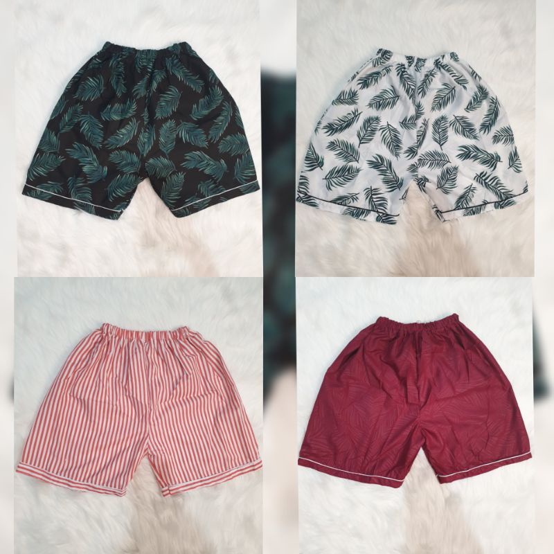 FREYA | SHORT KATUN ASLI Motif KEKINIAN | SHOT MOTIF