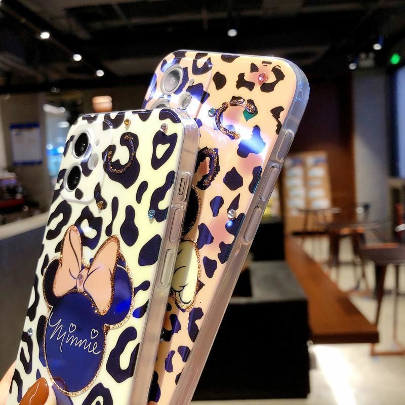 Soft case Silikon Motif leopard Untuk iPhone 12 Pro Max 11 ProMax X XS Max XR 7 8 + SE 2020