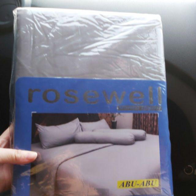 Sprei Rosewell Polos Semua Warna 160x200x20 Cm Queen Bed [harga Reseller Termurah]