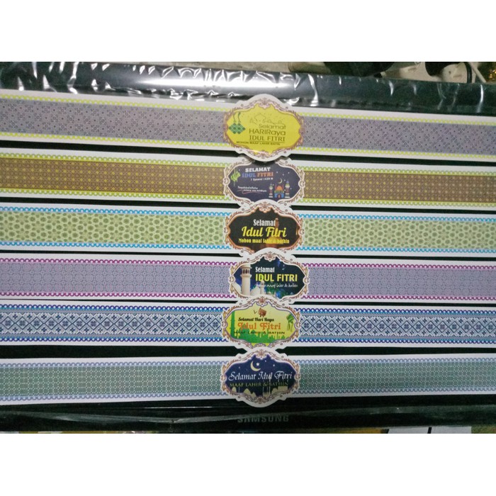 

Pita Kertas Toples Lebaran