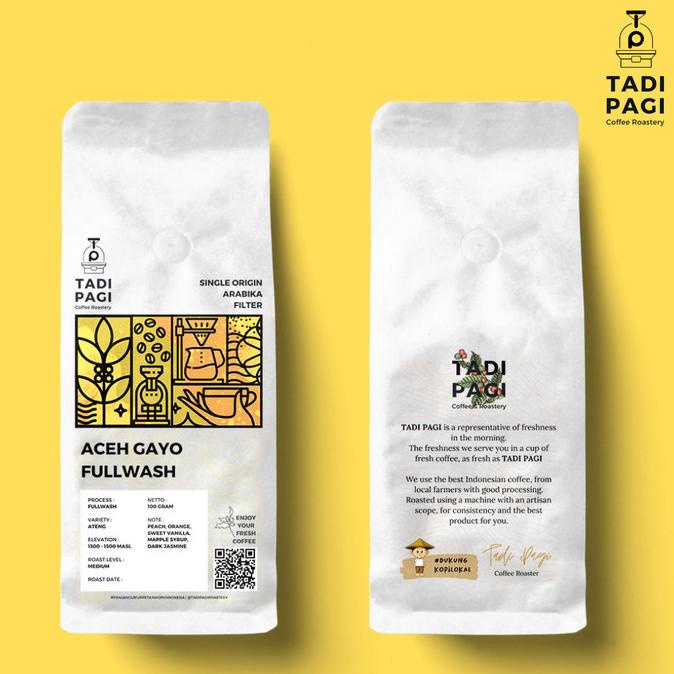 

[COD] Arabika Gayo Full Wash 100 gr SMALL PACK [COD]