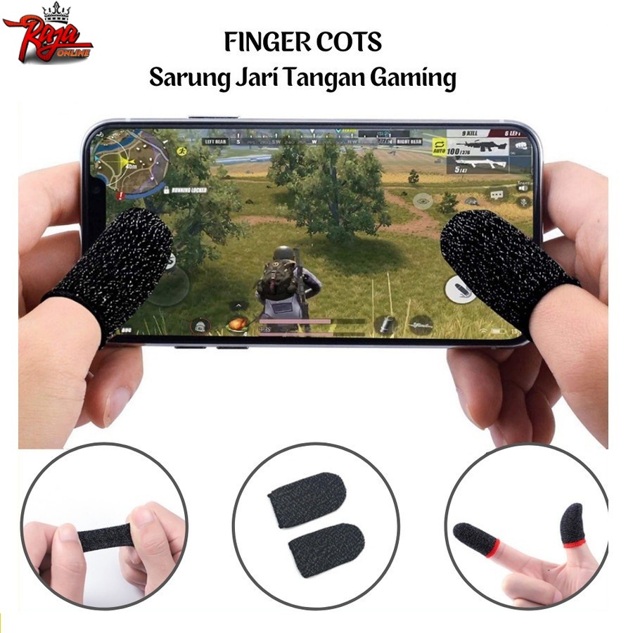 Sarung Jempol Jari Anti Basah Keringat Layar HP PUBG Mobile