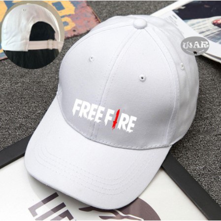 Topi Free Fire Dewasa Baseball Premium-Topi Bordir Baseball dewasa terbaru